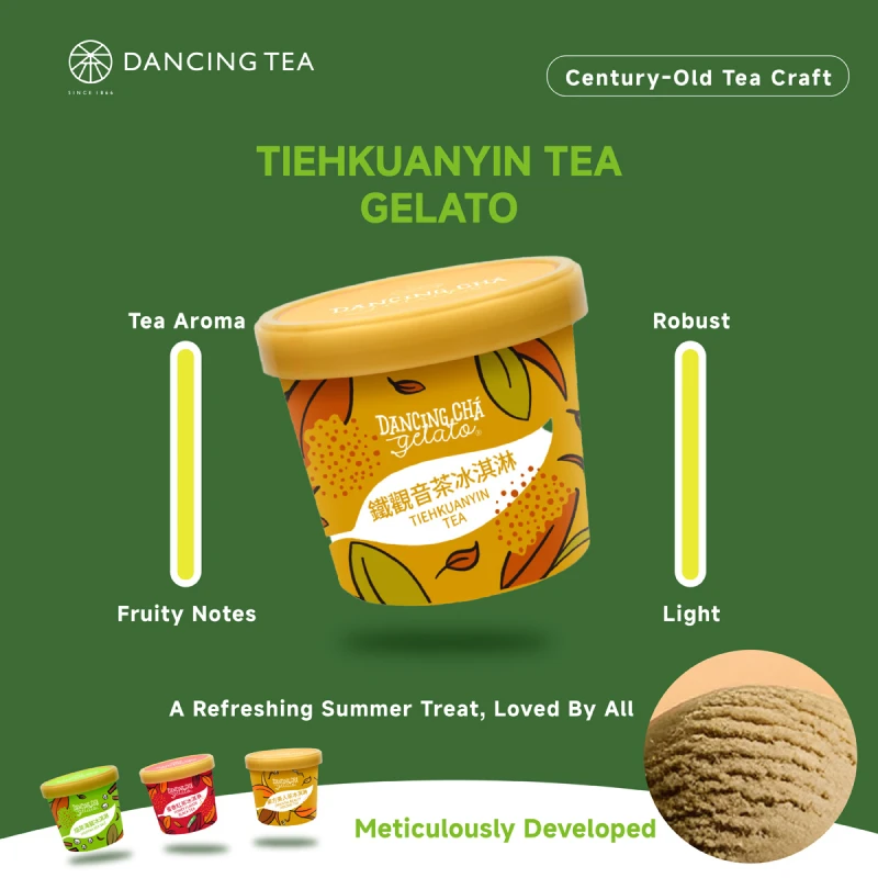 Gelato al tè Tieguanyin