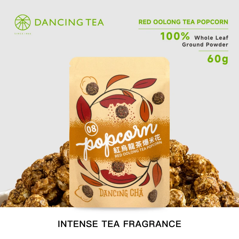 Pop-corn au thé oolong rouge