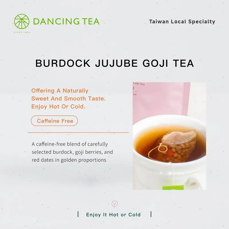 Burdock Jujube Goji Tea