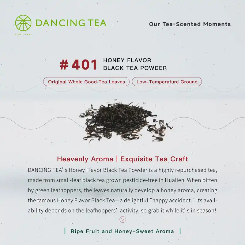 Honey Flavor Black Tea Powder