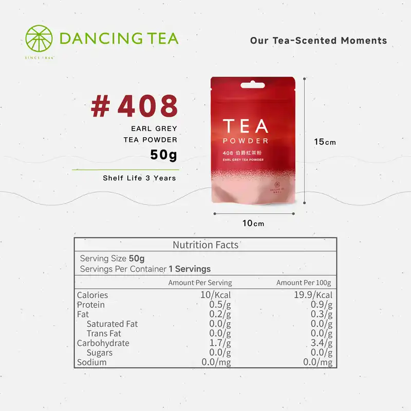 Earl Grey Tea Powder 50g