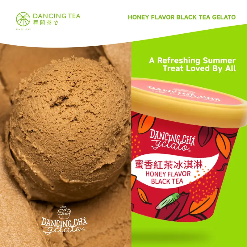 Honey Flavor Black Tea Gelato