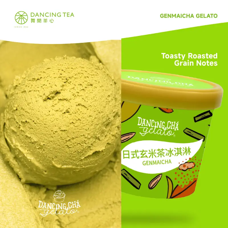 Genmaicha Gelato
