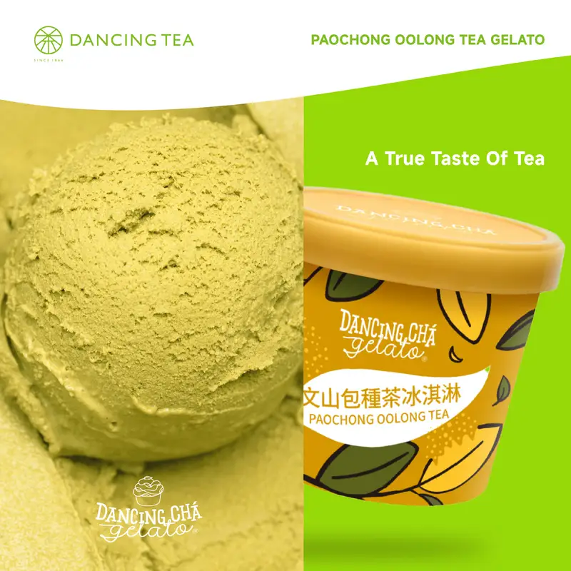 Paochong Oolong Tea Gelato