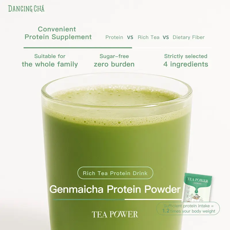 Genmaicha Protein Powder