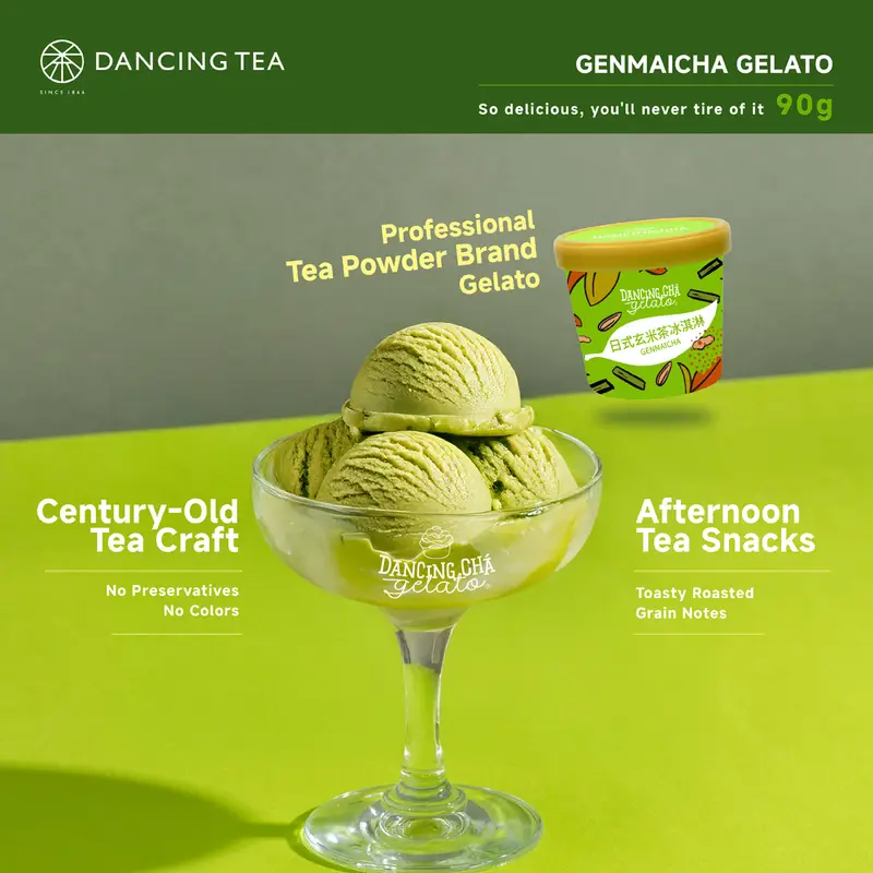 Genmaicha Gelato