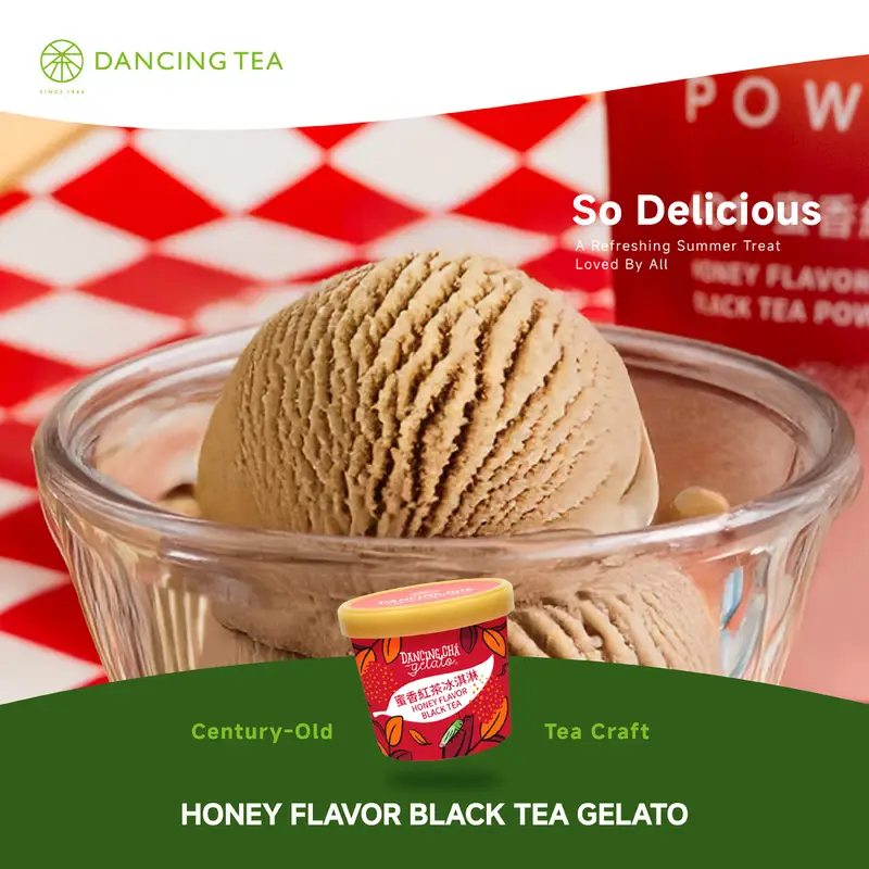 Honey Flavor Black Tea Gelato