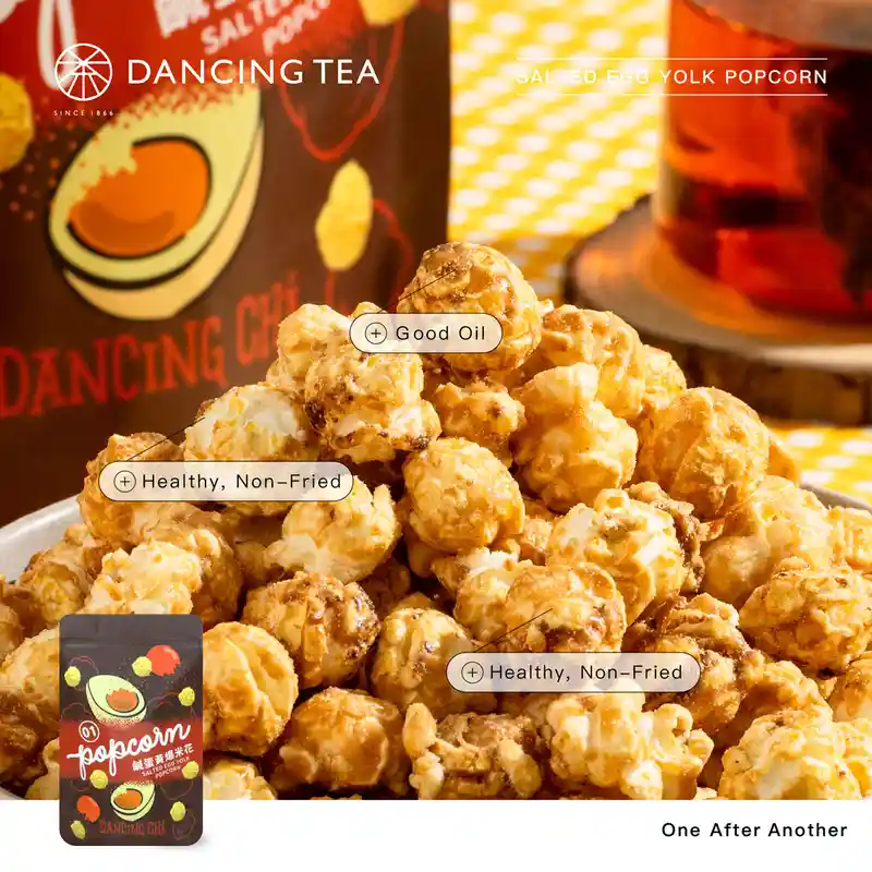 Salted Egg Yolk Popcorn